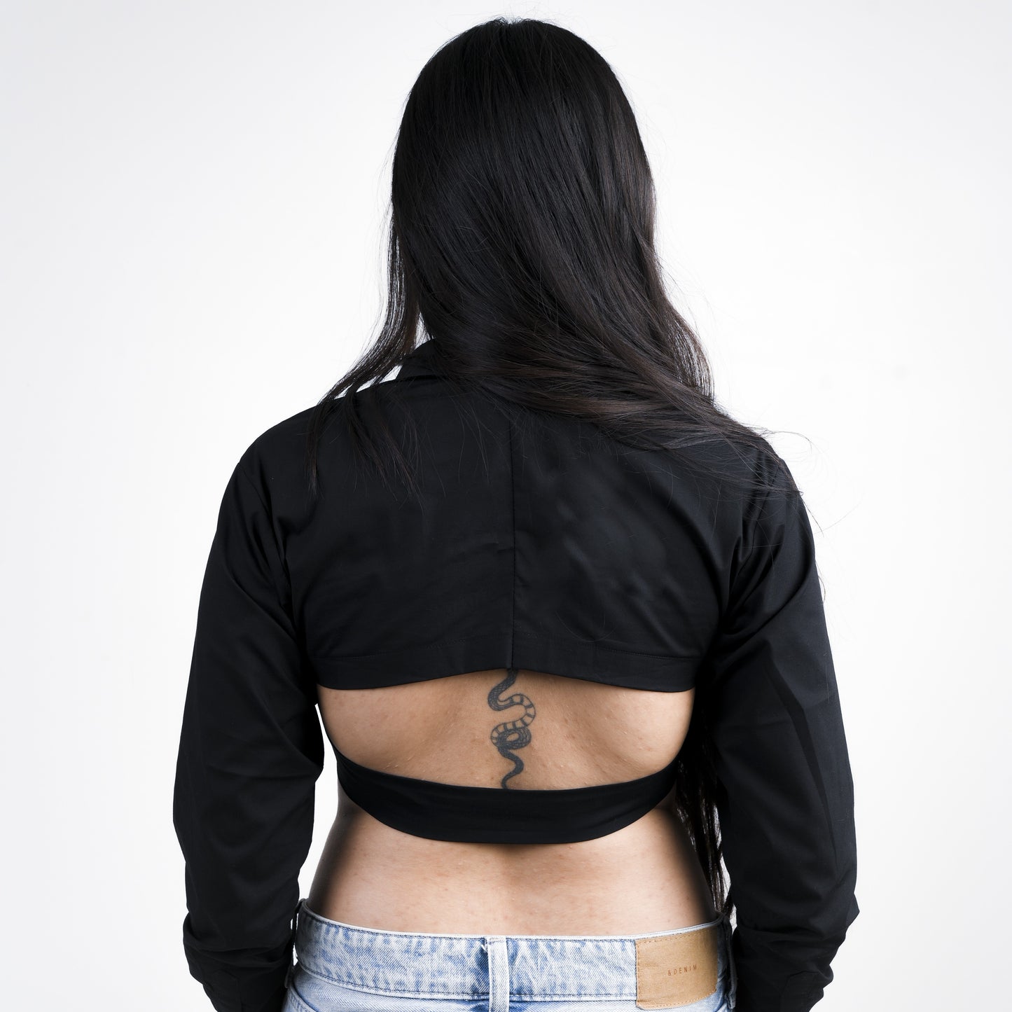 CROP FULL SLEEVES SHIRT