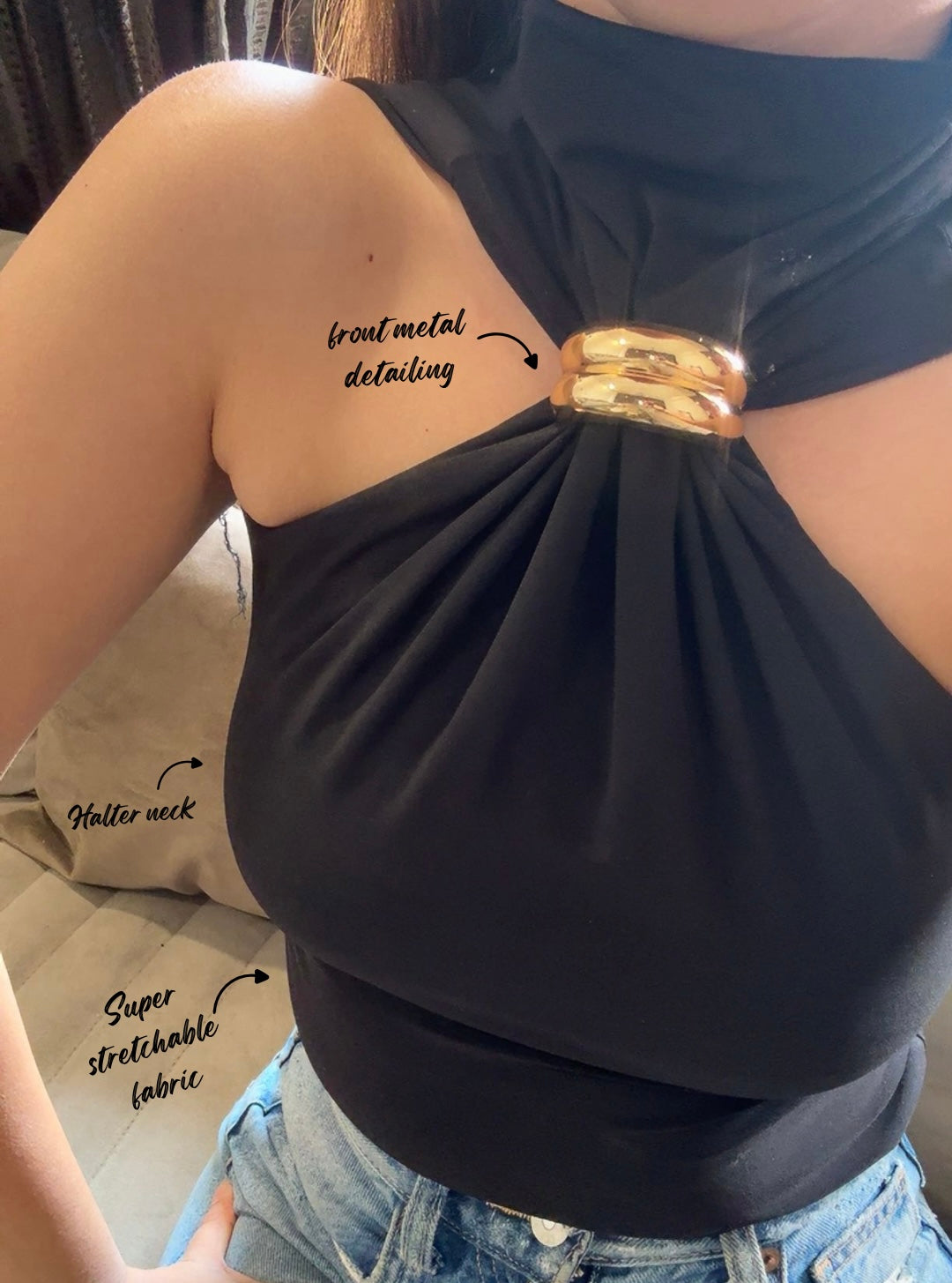 ELA HALTER TOP